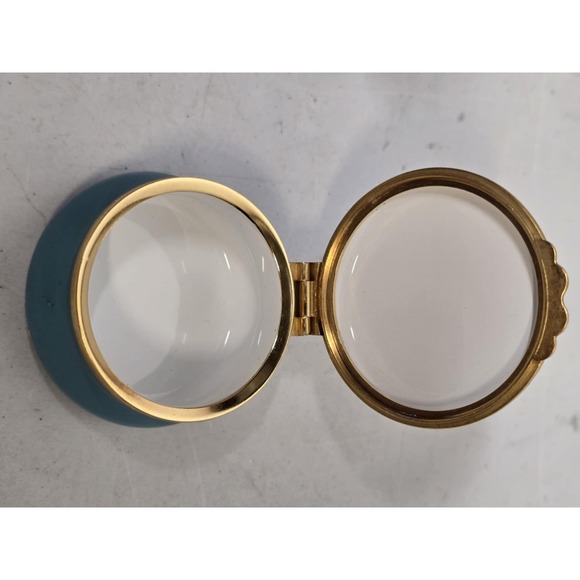 Kingsley Enamels 'Happy Birthday' Porcelain Floral Trinket Box - Picture 4 of 5